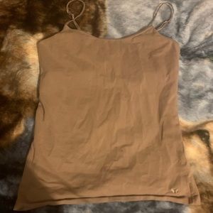 Brown tank top
